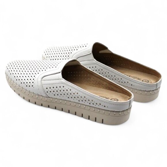 Refresh Womens Leather Slip on Mules - Picture 5 of 6